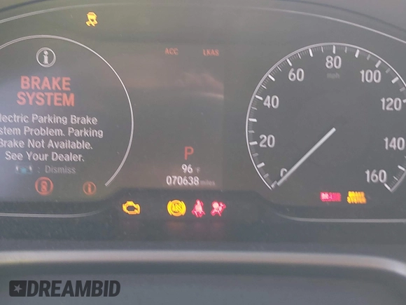 2020 Honda Accord Sport with VIN 1HGCV2F38LA002221, listed as a IAAI auction lot 42467648 with 70,638 mi miles and . Bid and sale history available at DreamBid. Image 15.