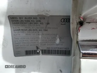 2014 Audi Q5 Premium Plus with VIN WA1LFAFP2EA071623, listed as a Copart auction lot 49332095 with 103,772 mi miles and Salvage Title. Bid and sale history available at carsss.com. Image 13.