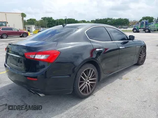 2015 Maserati Ghibli with VIN ZAM57XSA1F1144073, listed as a IAAI auction lot 42770723 with 105,782 mi miles and . Bid and sale history available at DreamBid. Image 4.