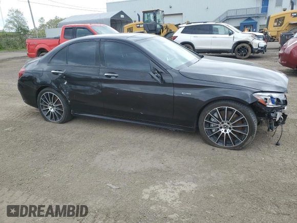 2019 Mercedes-Benz C 43 AMG с VIN 55SWF6EB9KU283197, выставлен на аукционе Copart как лот 57512355 с пробегом 99 037 миль миль и Списание • Salvage title. История ставок и продаж доступна на DreamBid. Изображение 4.