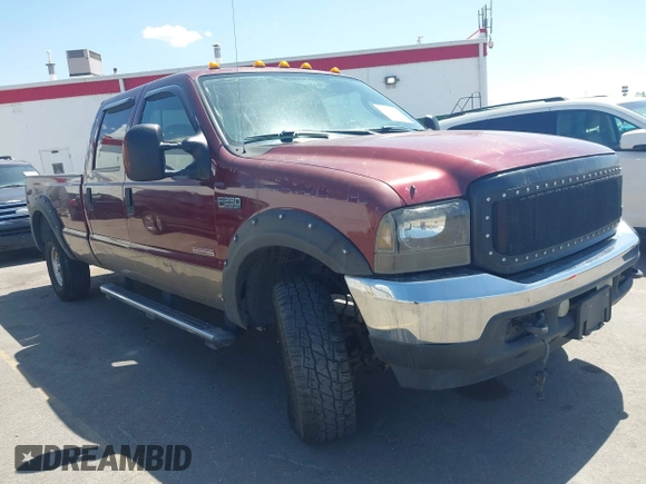 2004 Ford F-250 XL with VIN 1FTNW21PX4EC52777, listed as a IAAI auction lot 42219119 with 192,181 mi miles and . Bid and sale history available at DreamBid. Image 1.