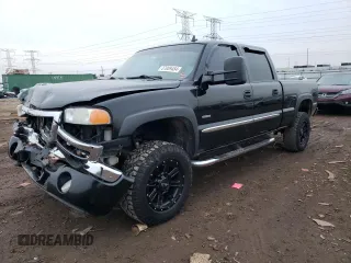2007 GMC Sierra 2500HD SLT z VIN 1GTHK23DX7F189013, wystawiony jako Copart lot #75432414 z przebiegiem 214 774 mil mil oraz Nie do naprawy • Non repairable. Historia ofert i sprzedaży dostępna na DreamBid. Obrazek 1.