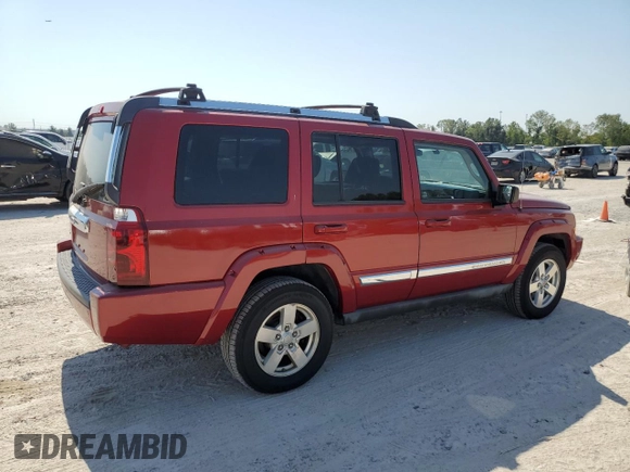 2006 Jeep Commander Limited with VIN 1J8HH58N56C314168, listed as a Copart auction lot 76108934 with 185,415 mi miles and Clean title. Bid and sale history available at DreamBid. Image 3.