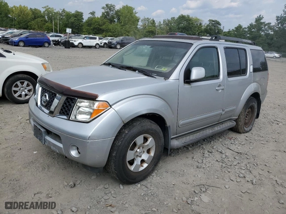 2006 Nissan Pathfinder SE with VIN 5N1AR18W66C654416, listed as a Copart auction lot 66251814 with 120,117 mi miles and Clean Title. Bid and sale history available at carsss.com. Image 1.