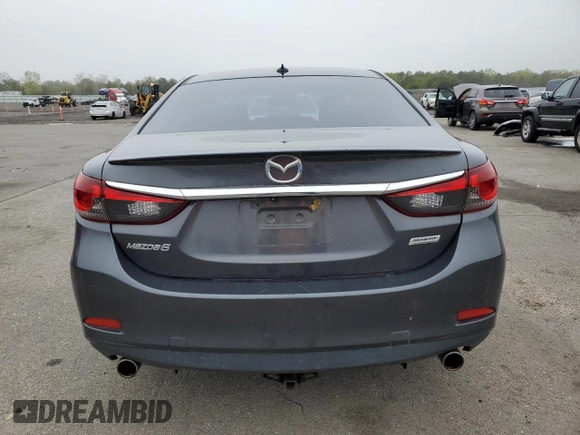 2014 Mazda 6 i Grand Touring with VIN JM1GJ1W61E1132313, listed as a Copart auction lot 54898745 with 117,905 mi miles and Salvage Title. Bid and sale history available at DreamBid. Image 6.
