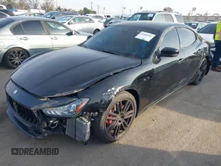 2021 Maserati Ghibli S with VIN ZAM57YSA3M1365483, listed as a IAAI auction lot 41488486 with 51,954 mi miles and . Bid and sale history available at DreamBid. Image 22.