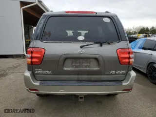 2004 Toyota Sequoia SR5 with VIN 5TDBT44A74S215534, listed as a Copart auction lot 50043435 with 244,629 mi miles and Clean Title. Bid and sale history available at carsss.com. Image 6.