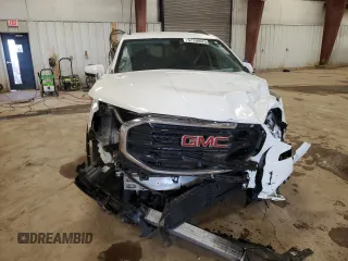 2019 GMC Terrain SLE z VIN 3GKALTEV4KL315671, wystawiony jako Copart lot #57750625 z przebiegiem 102 707 mil mil oraz Czysty tytuł • Clean title. Historia ofert i sprzedaży dostępna na DreamBid. Obrazek 5.