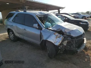 2003 Acura MDX Touring with VIN 2HNYD18663H518193, listed as a Copart auction lot 51569975 with Not Provided miles and Salvage Title. Bid and sale history available at DreamBid. Image 4.