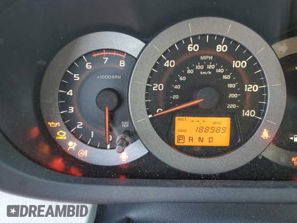 2011 Toyota RAV4 with VIN JTMBF4DV6B5042036, listed as a Copart auction lot 86911784 with 188,989 mi miles and Salvage Title. Bid and sale history available at carsss.com. Image 9.