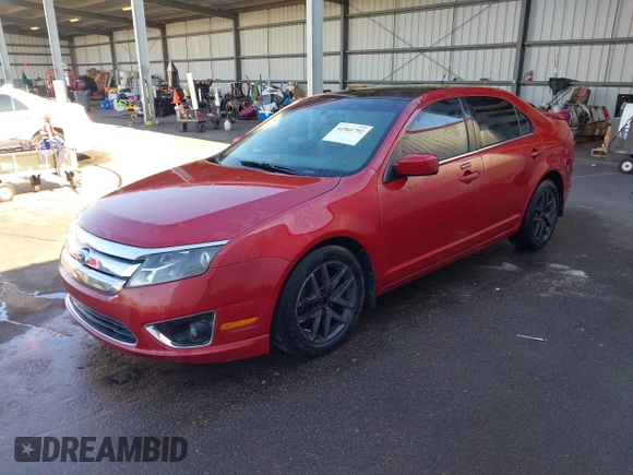 2010 Ford Fusion SEL with VIN 3FAHP0JA6AR204704, listed as a IAAI auction lot 41961792 with 304,788 mi miles. Bid and sale history available at carsss.com. Image 2.