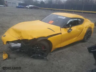 2023 Toyota GR Supra 3.0 with VIN WZ1DB0G06PW058219, listed as a Copart auction lot 83528874 with 0 mi miles and Salvage Title. Bid and sale history available at carsss.com. Image 1.