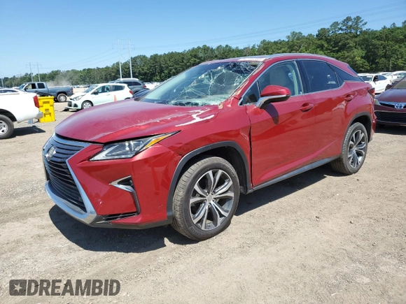 2016 Lexus RX 350 with VIN 2T2ZZMCA3GC005696, listed as a Copart auction lot 56166385 with 111,975 mi miles and Salvage title. Bid and sale history available at DreamBid. Image 1.
