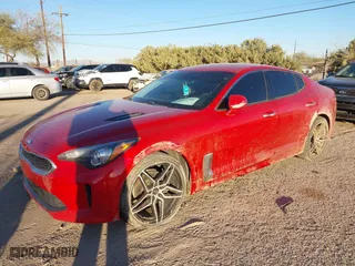 2019 Kia Stinger with VIN KNAE15LA2K6050397, listed as a IAAI auction lot 41322104 with 100,775 mi miles. Bid and sale history available at carsss.com. Image 17.