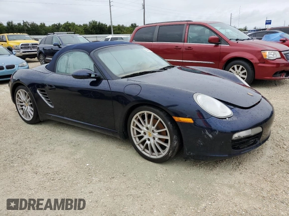 2005 Porsche Boxster с VIN WP0CA29875U713041, выставлен на аукционе Copart как лот 74948004 с пробегом Не указан миль и Списание • Salvage title. История ставок и продаж доступна на DreamBid. Изображение 4.