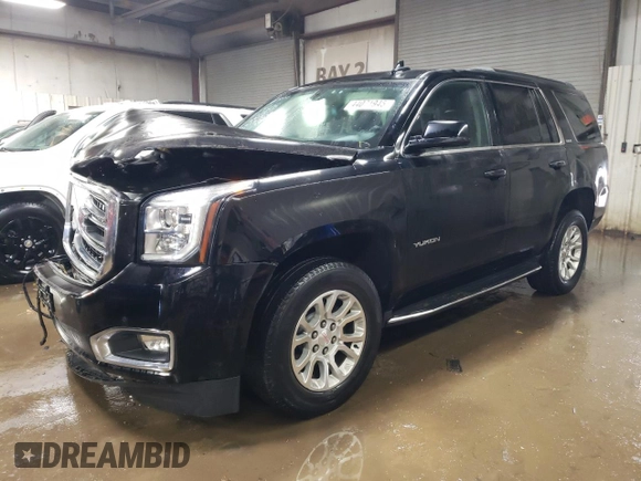 2018 GMC Yukon SLE with VIN 1GKS2AKC6JR110021, listed as a Copart auction lot 44071945 with 68,495 mi miles and Salvage Title. Bid and sale history available at carsss.com. Image 1.