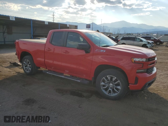 2021 Chevrolet Silverado 1500 RST with VIN 1GCRYEED4MZ147979, listed as a Copart auction lot 74992624 with 31,453 mi miles and Salvage Title. Bid and sale history available at DreamBid. Image 4.