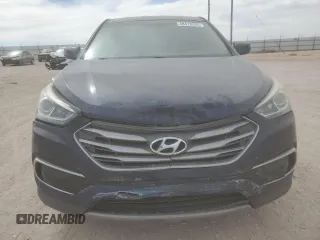 2017 Hyundai Santa Fe 2.4L with VIN 5XYZT3LB7HG489726, listed as a Copart auction lot 48418395 with 56,591 mi miles and Salvage title. Bid and sale history available at DreamBid. Image 5.
