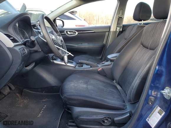 2017 Nissan Sentra SV with VIN 3N1AB7AP8HL717136, listed as a Copart auction lot 88231625 with 120,430 mi miles and Clean Title. Bid and sale history available at carsss.com. Image 7.