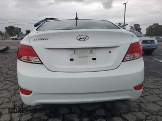 2015 Hyundai Accent GLS with VIN KMHCT4AE4FU795735, listed as a Copart auction lot 55137765 with 118,863 mi miles and Clean Title. Bid and sale history available at carsss.com. Image 6.
