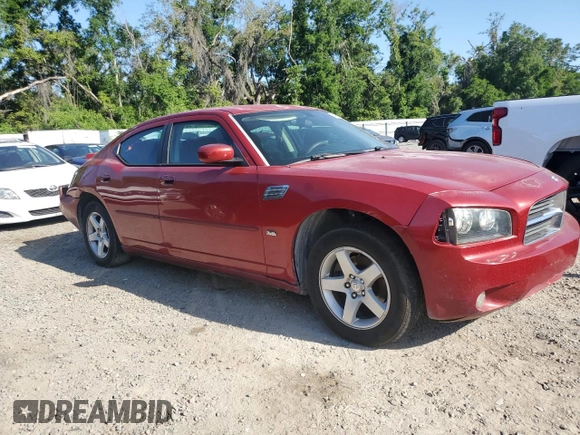 2010 Dodge Charger SXT with VIN 2B3CA3CV8AH186873, listed as a Copart auction lot 52493865 with 311,727 mi miles and Salvage Title. Bid and sale history available at carsss.com. Image 4.