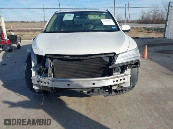 2016 Acura MDX with VIN 5FRYD3H22GB011042, listed as a IAAI auction lot 41383286 with 151,781 mi miles. Bid and sale history available at carsss.com. Image 12.