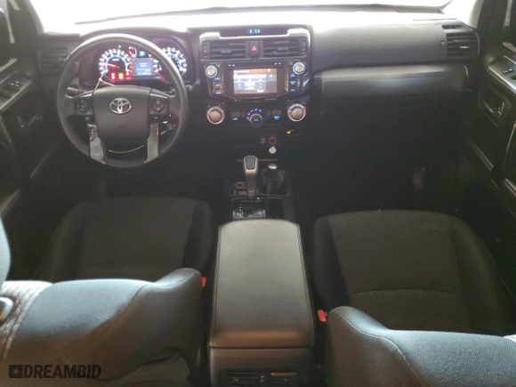 2019 Toyota 4Runner SR5 with VIN JTEBU5JR9K5670378, listed as a Copart auction lot 43550035 with 93,744 mi miles and Salvage Title. Bid and sale history available at carsss.com. Image 8.