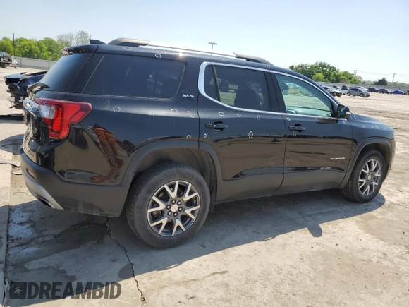 2023 GMC Acadia SLT with VIN 1GKKNUL48PZ148763, listed as a Copart auction lot 52166985 with 49,725 mi miles and Clean Title. Bid and sale history available at DreamBid. Image 3.
