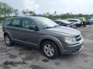 2013 Dodge Journey SE with VIN 3C4PDCAB6DT529949, listed as a IAAI auction lot 42609006 with 38,202 mi miles and . Bid and sale history available at DreamBid. Image 1.
