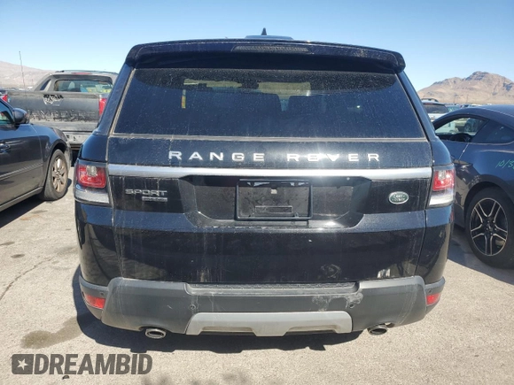 2017 Land Rover Range Rover Sport HSE with VIN SALWR2FK2HA693673, listed as a Copart auction lot 48438985 with 113,630 mi miles and Clean Title. Bid and sale history available at carsss.com. Image 6.