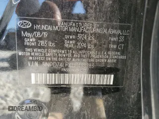 2020 Hyundai Elantra SE z VIN 5NPD74LFXLH498283, wystawiony jako Copart lot #56732845 z przebiegiem 68 079 mil mil oraz Szkoda całkowita • Salvage title. Historia ofert i sprzedaży dostępna na DreamBid. Obrazek 12.