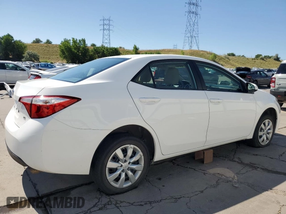 2016 Toyota Corolla L с VIN 2T1BURHE8GC628664, выставлен на аукционе Copart как лот 63495075 с пробегом 30 918 миль миль и Чистый • Clean title. История ставок и продаж доступна на DreamBid. Изображение 3.