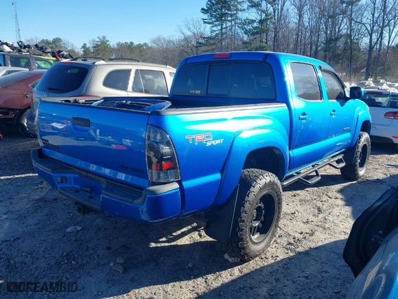 2007 Toyota Tacoma with VIN 5TELU42N67Z443393, listed as a IAAI auction lot 41684957 with 162,697 mi miles. Bid and sale history available at carsss.com. Image 4.