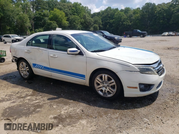 2010 Ford Fusion SE with VIN 3FAHP0HA6AR124387, listed as a Copart auction lot 62008405 with 196,524 mi miles and Salvage title. Bid and sale history available at DreamBid. Image 4.