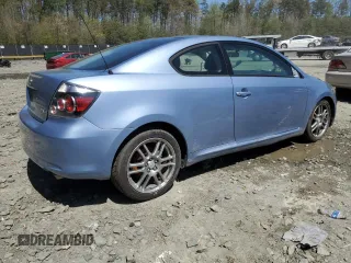2008 Scion tC Spec with VIN JTKDE167780263474, listed as a Copart auction lot 53473295 with 153,512 mi miles and Salvage Title. Bid and sale history available at DreamBid. Image 3.