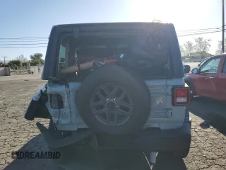 2024 Jeep Wrangler Sport S z VIN 1C4PJXAN2RW120827, wystawiony jako Copart lot #50378494 z przebiegiem 4 147 mil mil oraz Szkoda całkowita • Salvage title. Historia ofert i sprzedaży dostępna na DreamBid. Obrazek 6.