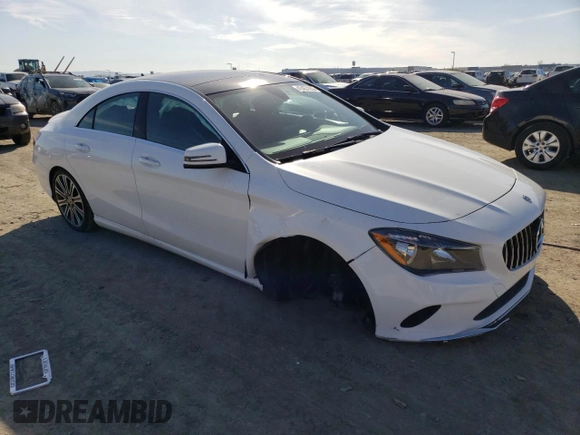 2019 Mercedes-Benz CLA with VIN WDDSJ4EB4KN742081, listed as a Copart auction lot 43457353 with 35,234 mi miles. Bid and sale history available at carsss.com. Image 4.