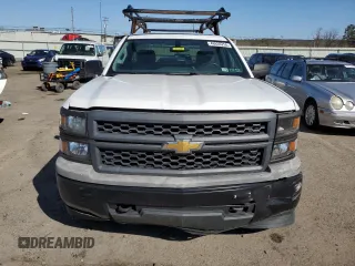 2014 Chevrolet Silverado 1500 Work Truck with VIN 1GCNKPEH3EZ400631, listed as a Copart auction lot 48636255 with 98,219 mi miles and Clean Title. Bid and sale history available at DreamBid. Image 5.