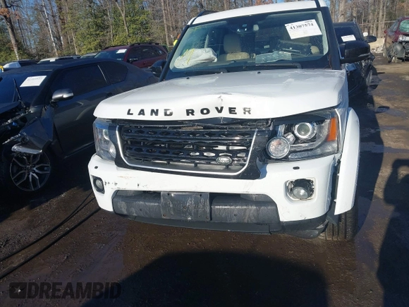 2016 Land Rover LR4 HSE with VIN SALAG2V68GA800308, listed as a IAAI auction lot 41307574 with 97,370 mi miles and . Bid and sale history available at DreamBid. Image 6.