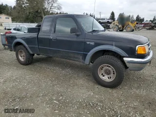 1994 Ford Ranger Splash with VIN 1FTCR15X6RPB73427, listed as a Copart auction lot 45569445 with 170,756 mi miles and Salvage Title. Bid and sale history available at carsss.com. Image 4.