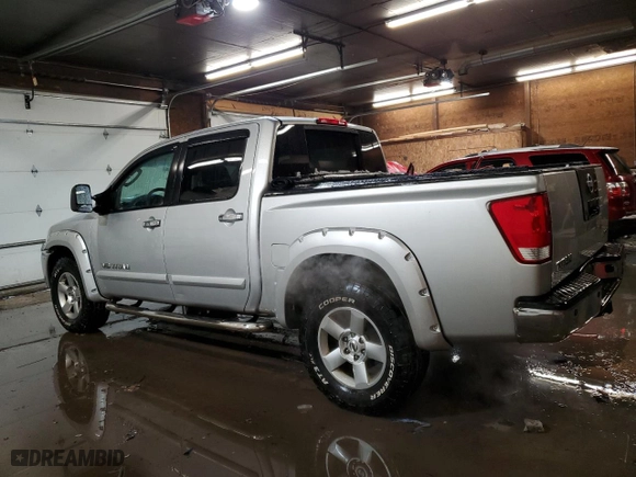2007 Nissan Titan LE with VIN 1N6BA07B37N215122, listed as a Copart auction lot 44695515 with 202,560 mi miles and Salvage Title. Bid and sale history available at carsss.com. Image 2.