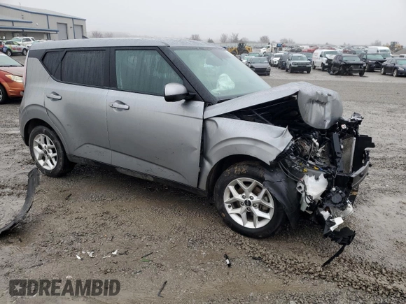 2023 Kia Soul S with VIN KNDJ23AU7P7854292, listed as a Copart auction lot 44985495 with 53,587 mi miles and Salvage Title. Bid and sale history available at carsss.com. Image 4.
