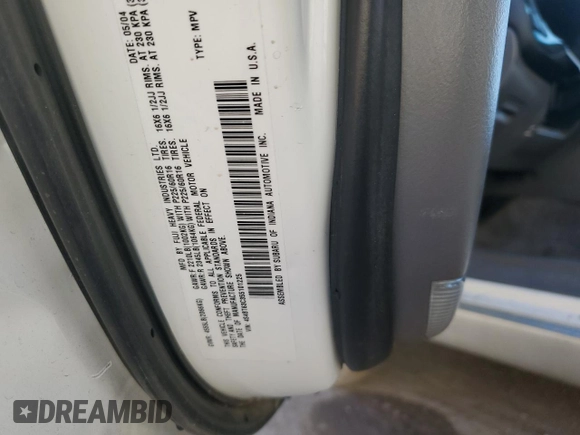 2005 Subaru Baja Turbo z VIN 4S4BT63C355101225, wystawiony jako Copart lot #41710535 z przebiegiem 201 697 mil mil oraz Szkody całkowita. Historia ofert i sprzedaży dostępna na DreamBid. Obrazek 15.