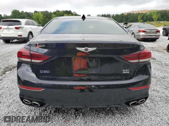 2018 Genesis G80 Sport с VIN KMHGN4JB4JU249561, выставлен на аукционе Copart как лот 61599775 с пробегом 137 780 миль миль и Чистый • Clean title. История ставок и продаж доступна на DreamBid. Изображение 6.