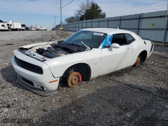 2016 Dodge Challenger R/T Scat Pack with VIN 2C3CDZFJ7GH346093, listed as a Copart auction lot 45508285 with 46,851 mi miles and Salvage Title. Bid and sale history available at carsss.com. Image 1.