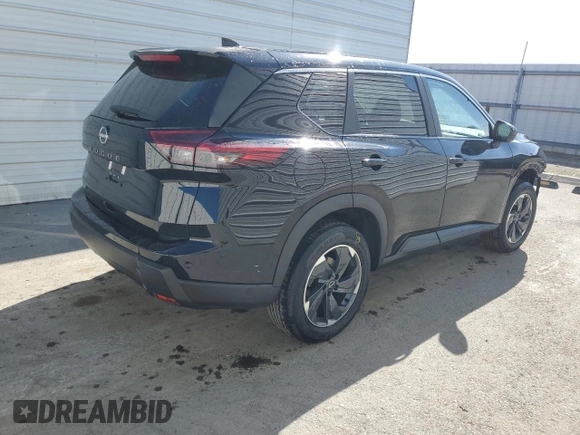 2025 Nissan Rogue SV with VIN 5N1BT3BA7SC826512, listed as a Copart auction lot 52599735 with 470 mi miles and Clean Title. Bid and sale history available at DreamBid. Image 3.