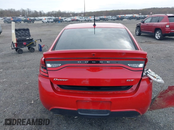 2014 Dodge Dart GT with VIN 1C3CDFEBXED871362, listed as a IAAI auction lot 41927980 with 132,098 mi miles. Bid and sale history available at carsss.com. Image 15.