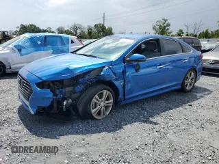 2018 Hyundai Sonata SEL z VIN 5NPE34AFXJH665029, wystawiony jako Copart lot #58756075 z przebiegiem 21 796 mil mil oraz Szkoda całkowita • Salvage title. Historia ofert i sprzedaży dostępna na DreamBid. Obrazek 1.