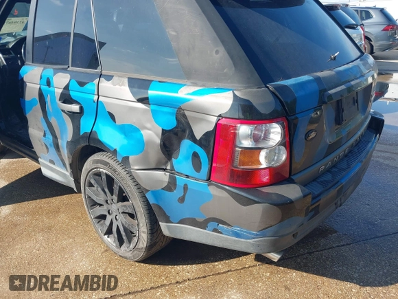 2008 Land Rover Range Rover Sport SC with VIN SALSH23428A174923, listed as a IAAI auction lot 42394071 with 158,947 mi miles and . Bid and sale history available at DreamBid. Image 6.
