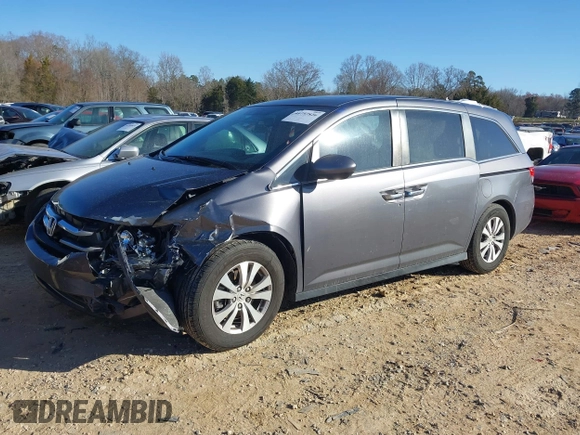 2016 Honda Odyssey EX-L with VIN 5FNRL5H63GB063528, listed as a IAAI auction lot 41757826 with 137,355 mi miles and . Bid and sale history available at DreamBid. Image 17.